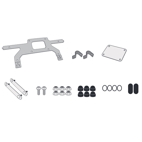 GIVI Specifieke montagekit voor toolbox S250, Motorspecifieke bagage, TL8203KIT